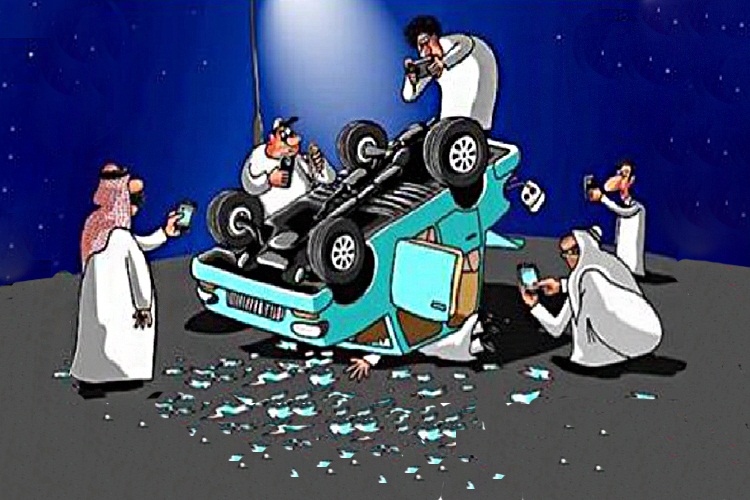 filming or photographing accidents in Qatar could lead to jail